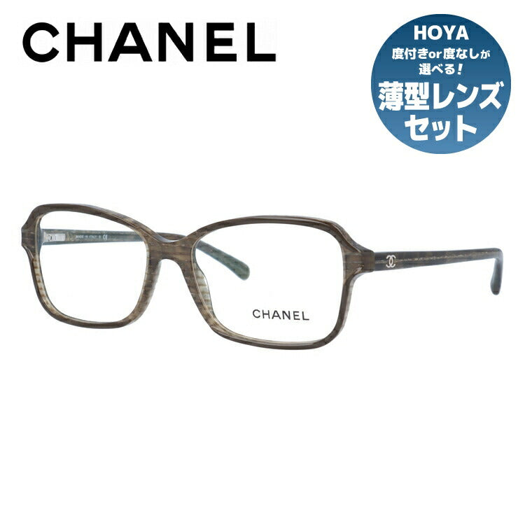 訳あり】シャネル メガネフレーム 伊達メガネ レギュラーフィット CHANEL CH3317 C1514 54サイズ スクエア ユニセック