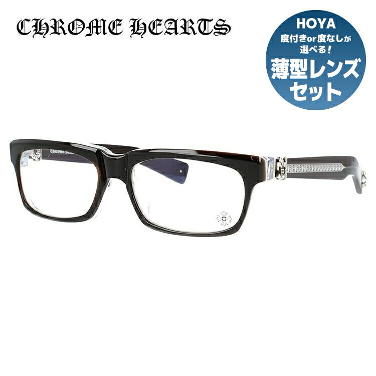 クロムハーツ メガネ 度付き 度なし 伊達メガネ 眼鏡 メガネフレーム CHROME HEARTS アジアンフィット SPLAT-A CWC