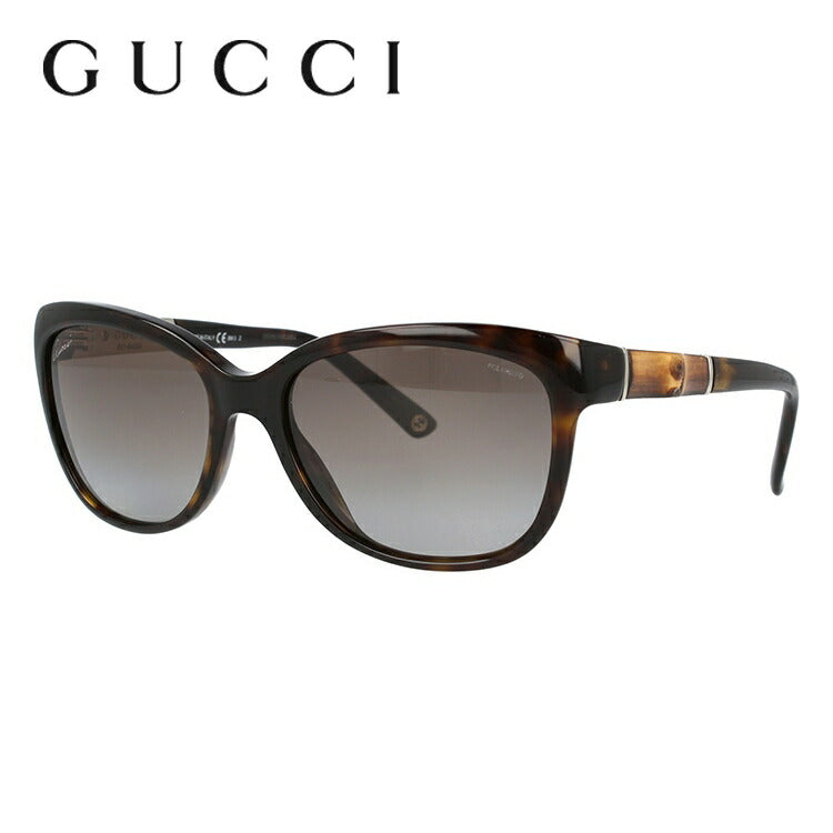 グッチ サングラス GUCCI GG3672S WR9/LA 55サイズ レギュラーフィット ウェリントン型 バンブー ブランド レディース