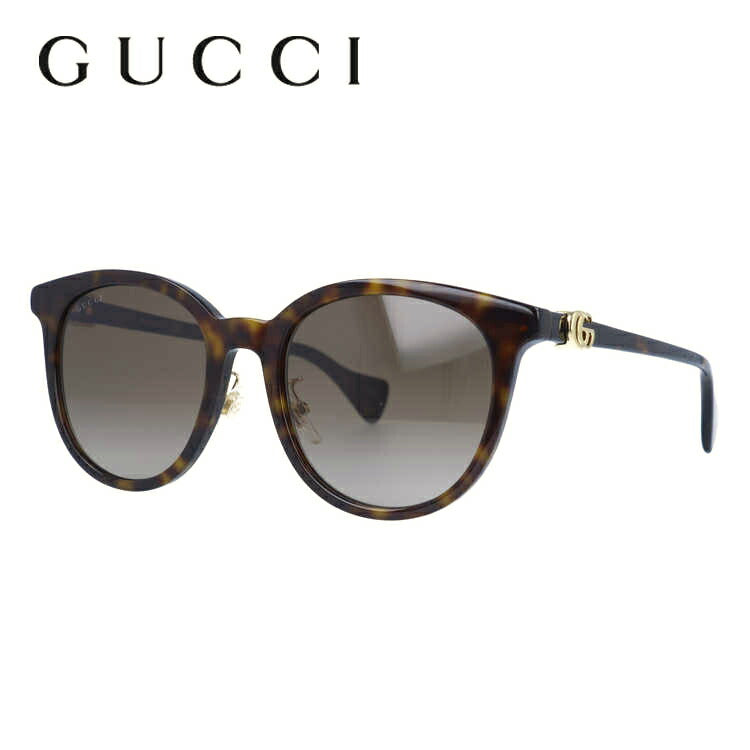 グッチ サングラス GUCCI GG1073SK 003 54サイズ ボストン メンズ レディース 大きめ ダブルG ロゴ イタリア製 べっ