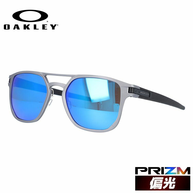 訳あり】オークリー 偏光 サングラス ラッチアルファ プリズム OAKLEY