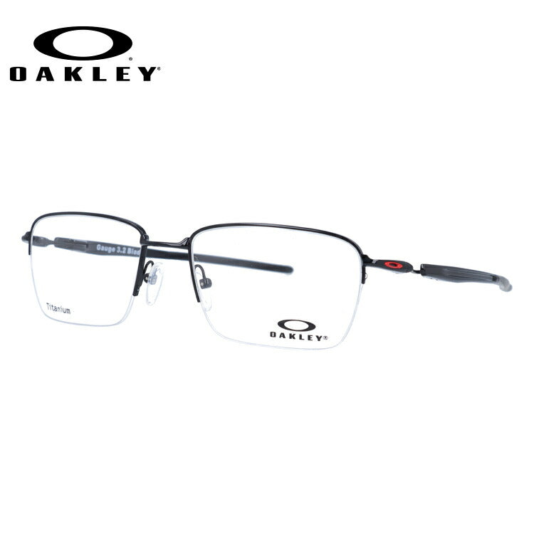 オークリー 眼鏡 フレーム OAKLEY メガネ GAUGE 3.2 BLADE ガレージ3.2ブレード OX5128-0454 54  レギュラーフィット（調整可能ノーズパッド） スクエア型 メンズ レディース 度付き 度なし 伊達 ダテ めがね 老眼鏡 サングラス ラッピング無料