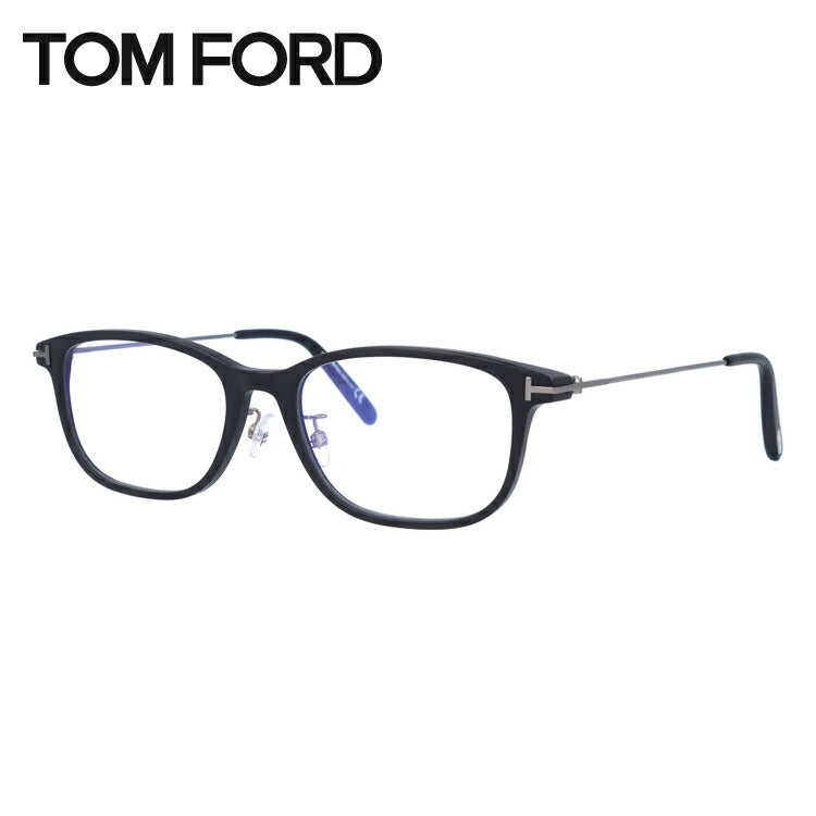 伊達ブルーライトカットレンズ付】トムフォード メガネ TOM FORD メガネフレーム 眼鏡 FT5650DB 002 54 （TF565