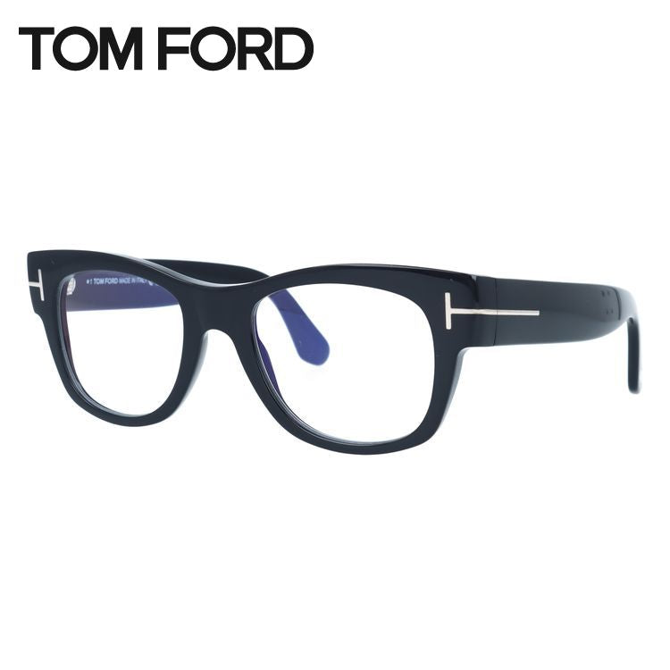 トムフォード メガネフレーム 伊達メガネ アジアンフィット TOM FORD FT5040-B 001 （TF5040-B 001） 52サイズ  ウェリントン型 伊達ブルーライトカットレンズ PCレンズ イタリア製 ユニセックス メンズ レディース