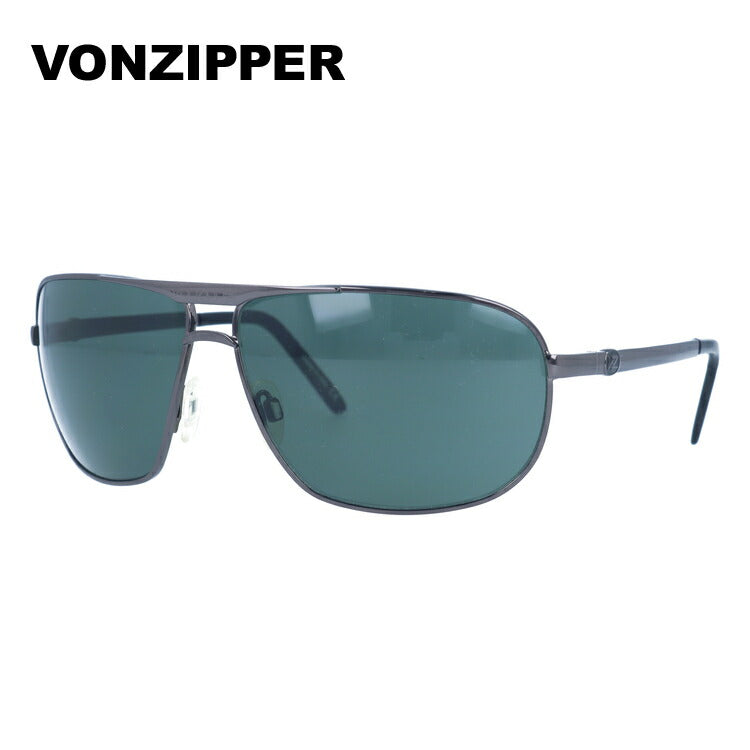 ボンジッパー サングラス VONZIPPER SKITCH BKG 68サイズ スクエア