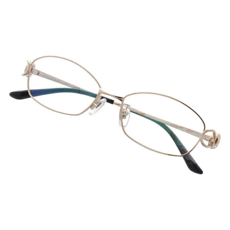 国内正規品】メガネ 度付き 度なし 伊達メガネ 眼鏡 ブルガリ BVLGARI BV2064TG 401 53 ゴールド ダイヤモンド レ