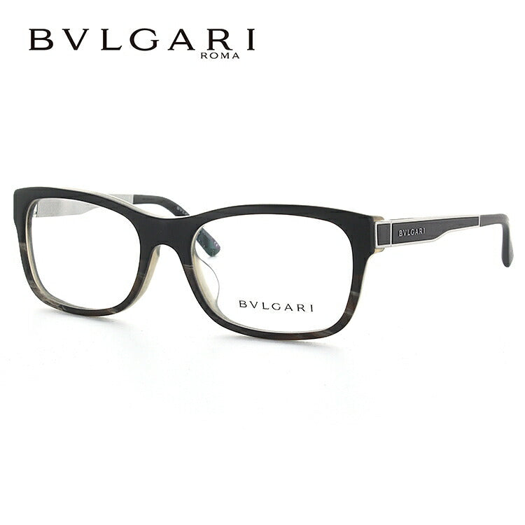 【訳あり】【国内正規品】メガネ 度付き 度なし 伊達メガネ 眼鏡 ブルガリ BVLGARI アジアンフィット BV3027F 5358 56サイズ 正規品 スクエア型 メンズ レディース スクエア型 UVカット 紫外線 ラッピング無料