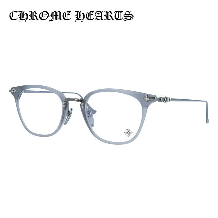 クロムハーツ メガネフレーム 伊達メガネ CHROME HEARTS SHAGASS 51 MGR/GM 51サイズ CHクロス ウェリントン型 ユニセックス メンズ レディース