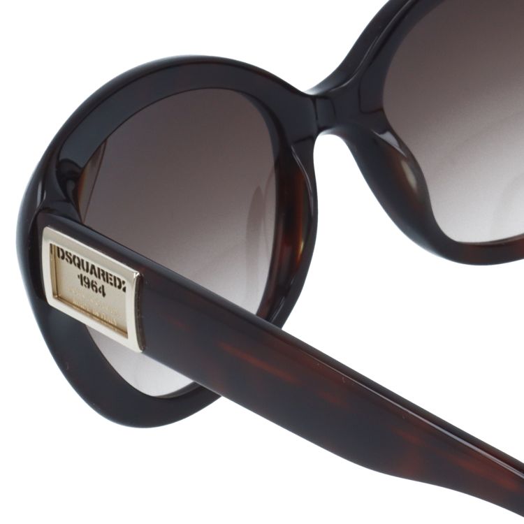 ディースクエアード サングラス DSQUARED2 DQ0146S 53F ダークトータス/ブラウングラデーション べっこう レディース ス