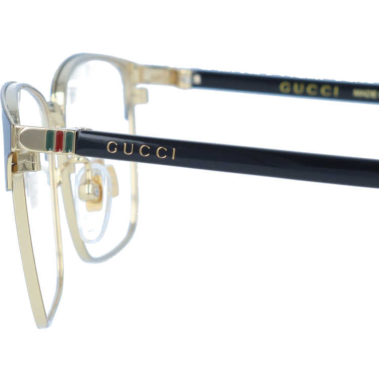 グッチ メガネフレーム 伊達メガネ GUCCI GG1124OA 001 55サイズ ウェリントン メンズ レディース シェリーライン ウェ