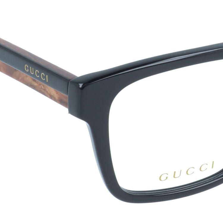 グッチ メガネフレーム 伊達メガネ アジアンフィット（フルフィット） GUCCI GG1306OA 001 54サイズ スクエア型 ユニセックス メンズ レディース