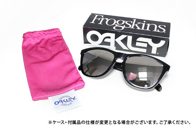 【訳あり】オークリー 偏光 サングラス OAKLEY フロッグスキン FROGSKINS レギュラーフィット ミラーレンズ OO9013-10 釣り ドライブ モデル ラッピング無料