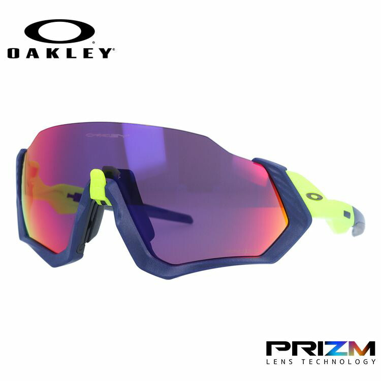 【訳あり】オークリー ロードバイク・マラソン向けサングラス フライトジャケット プリズムロード レギュラーフィット OAKLEY FLIGHT JACKET OO9401-0537 137サイズ スポーツ ラッピング無料