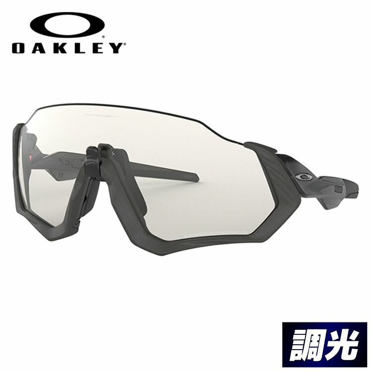 【訳あり】オークリー サングラス フライトジャケット 調光 サングラス ミラーレンズ レギュラーフィット OAKLEY FLIGHT JACKET OO9401-0737 137サイズ スポーツ ラッピング無料