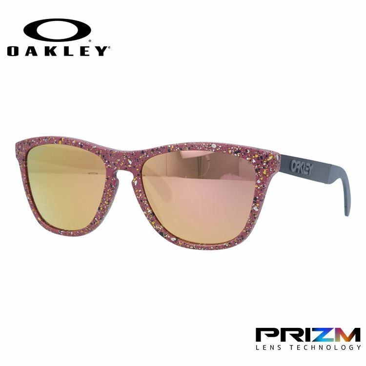 オークリー サングラス フロッグスキンミックス プリズム レギュラーフィット OAKLEY FROGSKINS MIX OO9428-1055 55サイズ Metallic Splatter Collection ウェリントン型 メンズ レディース ラッピング無料