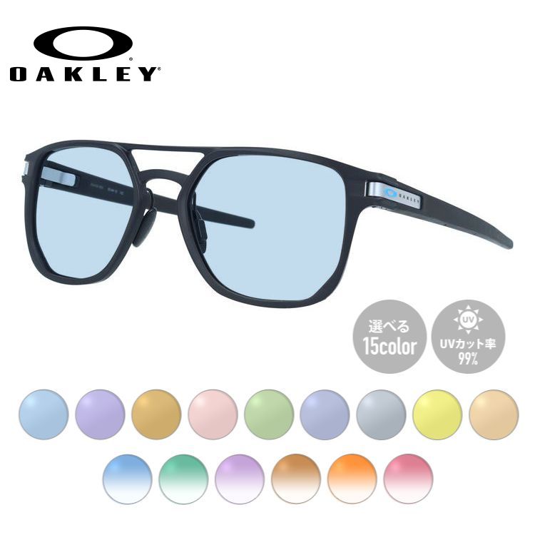 【選べるレンズ15色】オークリー サングラス ラッチアルファ プリズム OAKLEY LATCH ALPHA OO4128-0653 53サイズ ヘキサゴン（ダブルブリッジ） メンズ レディース ラッピング無料