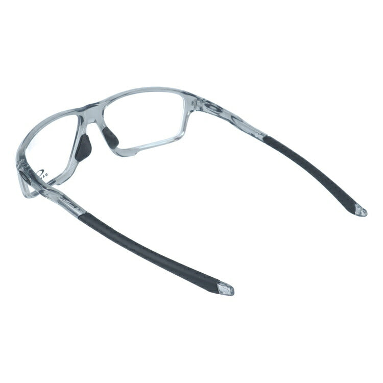 OAKLEY オークリー OX8080-0458 メガネフレーム クロスリンクゼロ POLISHED GREY SHADOW 度付きレンズ可 近視  遠視 乱視 老眼鏡 遠近両用｜セルフレーム