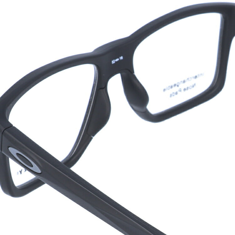 オークリー 眼鏡 フレーム OAKLEY メガネ CHAMFER SQUARED シャンファースクエア OX8143-0152 52 TrueBridge（4種ノーズパッド付） スクエア型 スポーツ メンズ レディース 度付き 度なし 伊達 ダテ めがね 老眼鏡 サングラス ラッピング無料