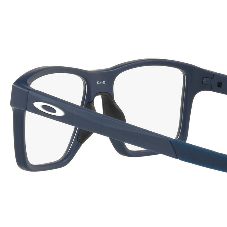 オークリー 眼鏡 フレーム OAKLEY メガネ CHAMFER SQUARED シャンファースクエア OX8143-0452 52 TrueBridge（4種ノーズパッド付） スクエア型 スポーツ メンズ レディース 度付き 度なし 伊達 ダテ めがね 老眼鏡 サングラス ラッピング無料