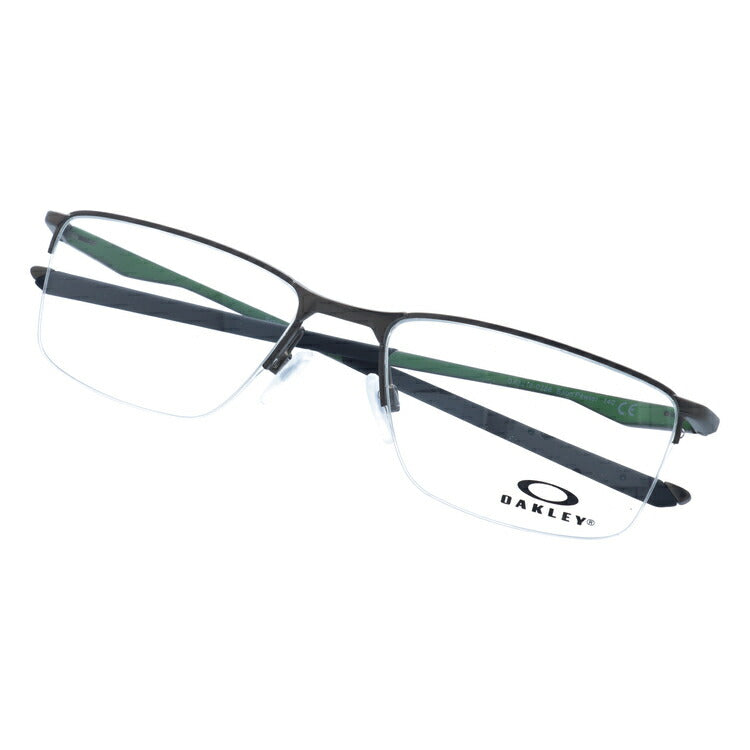 オークリー メガネフレーム ソケット5.5 伊達メガネ OAKLEY SOCKET5.5 OX3218-0256 56サイズ スクエア ユニセックス メンズ レディース レギュラーフィット（調整可能ノーズパッド）