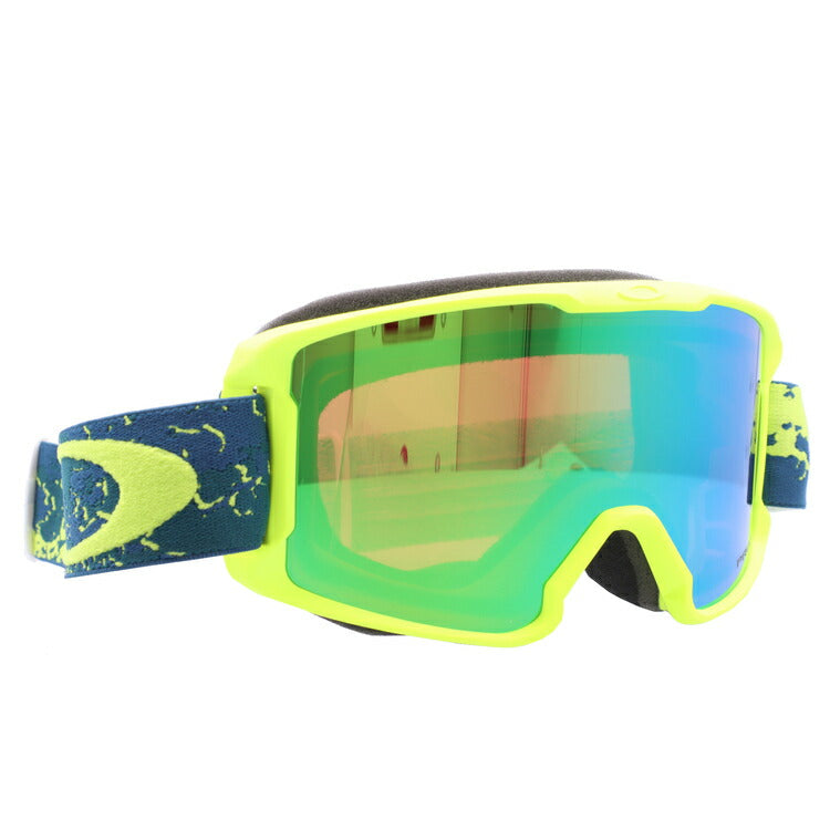 【訳あり】【子供用】【眼鏡対応】オークリー ゴーグル OAKLEY LINE MINER YOUTH ラインマイナー ユース OO7096-04 アジアンフィット プリズム キッズ ジュニア 子供 スキーゴーグル スノーボード 【Prizm Snow Jade Iridium】 プレゼント