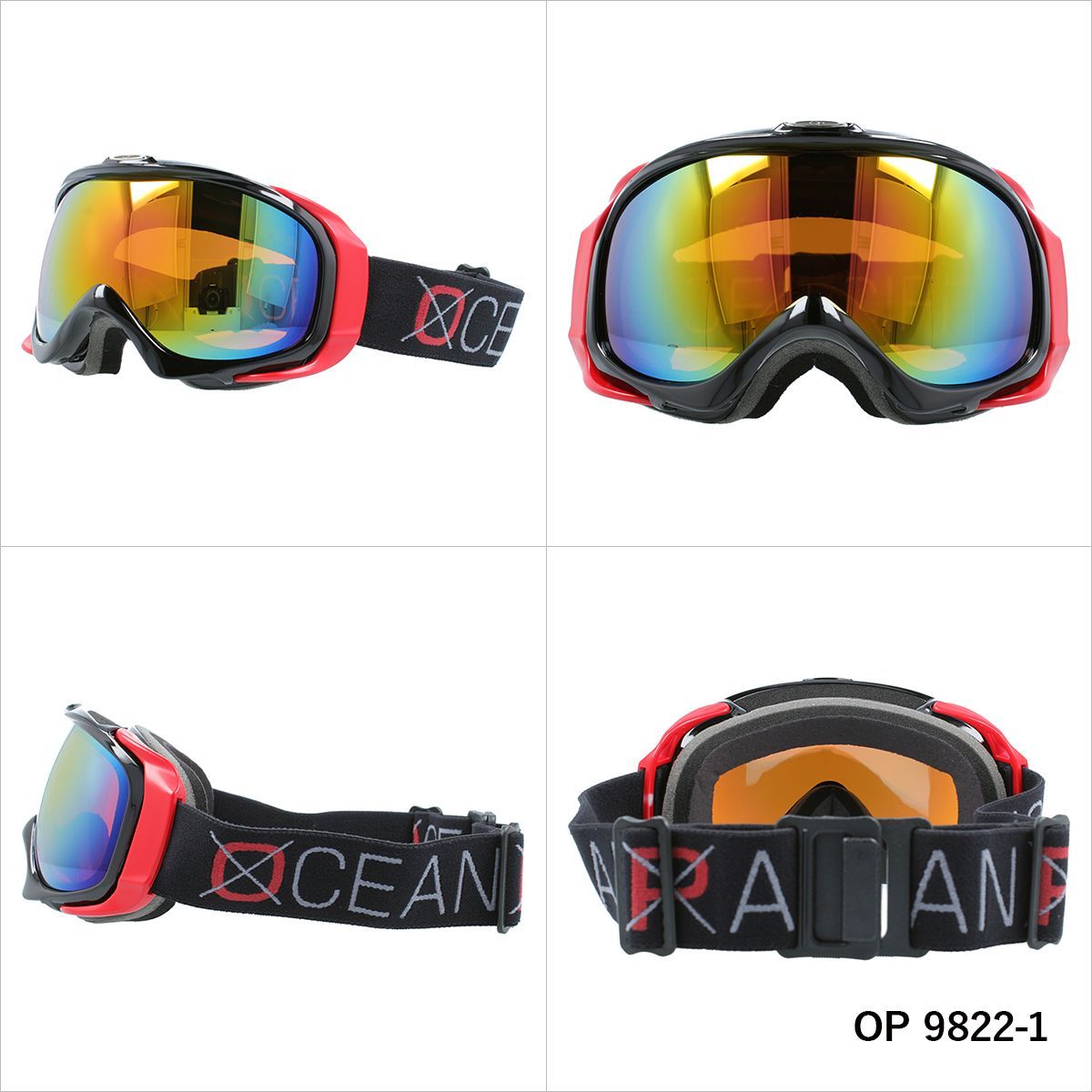 Ocean Pacific オーシャンパシフィック OP 9822 ミラーレンズ スノー