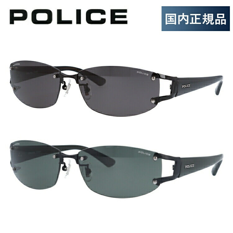 【国内正規品】ポリス 偏光サングラス ドライバー POLICE DRIVER SPLC60J 全2カラー 59サイズ スクエア型 メンズ 釣り ドライブ メンズ モデル UVカット ラッピング無料