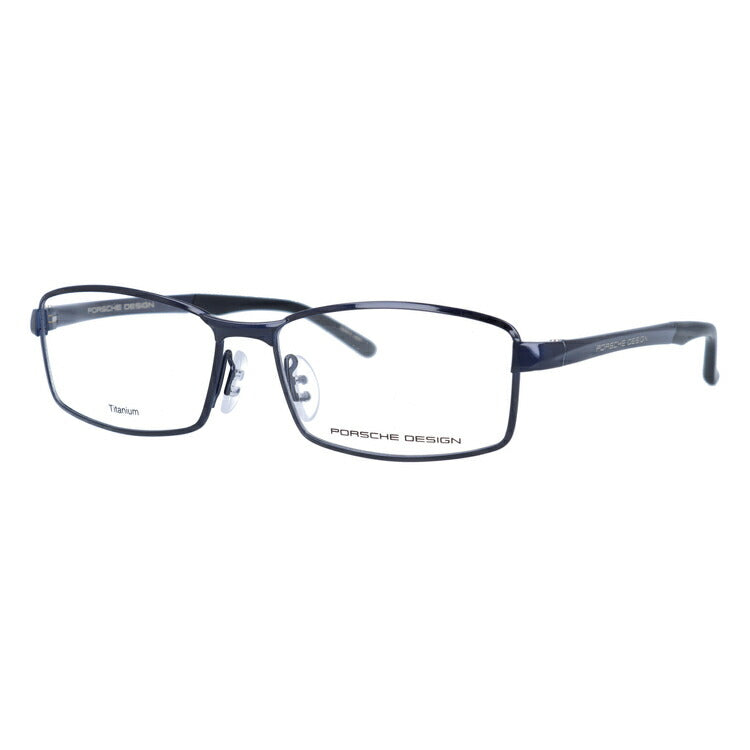 新品 ポルシェデザイン メガネ p8319-a PORSCHE DESIGN 眼鏡 porschedesign スクエア ウェリントン 黒縁 黒ぶち  - めがね、コンタクト