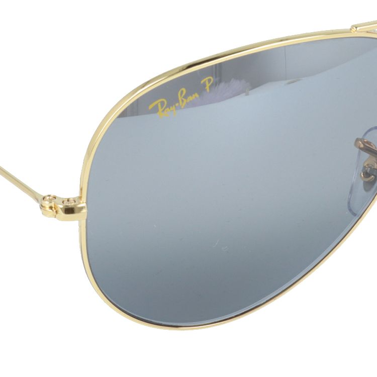 レイバン サングラス アビエーターラージメタル 偏光サングラス ミラーレンズ Ray-Ban AVIATOR LARGE METAL RB3025 9196G3 62サイズ ティアドロップ ユニセックス メンズ レディース