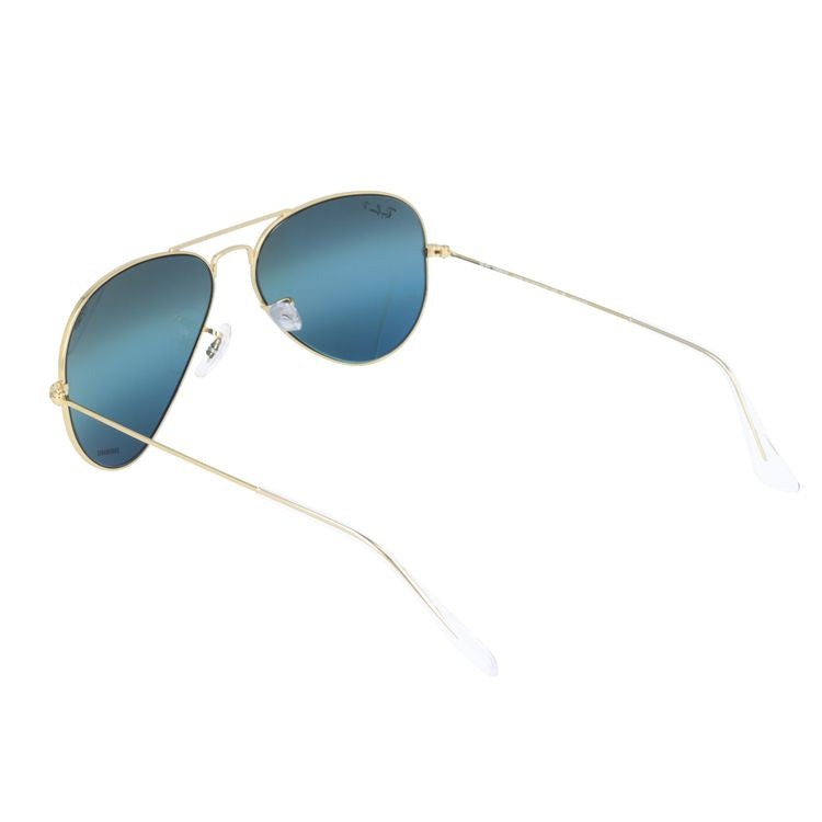 レイバン サングラス アビエーターラージメタル 偏光サングラス ミラーレンズ Ray-Ban AVIATOR LARGE METAL RB3025 9196G6 58サイズ ティアドロップ ユニセックス メンズ レディース