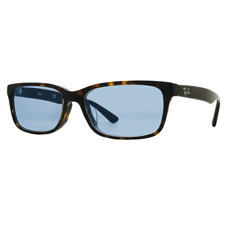 【選べる15色 ライトカラーレンズ】レイバン ライトカラー サングラス Ray-Ban RX5296D 2012 55｜RB5296D 2012 55 アジアンフィット スクエア型 メンズ レディース アウトドア 運転 ドライブ レジャー UVカット 伊達 メガネ 眼鏡